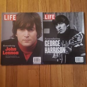 The Beatles Life Magazine Bundle George and John